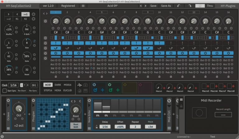 HY-Plugins – HY-SeqCollection2 v1.3.1 VST, AU WIN. OSX x86 x64