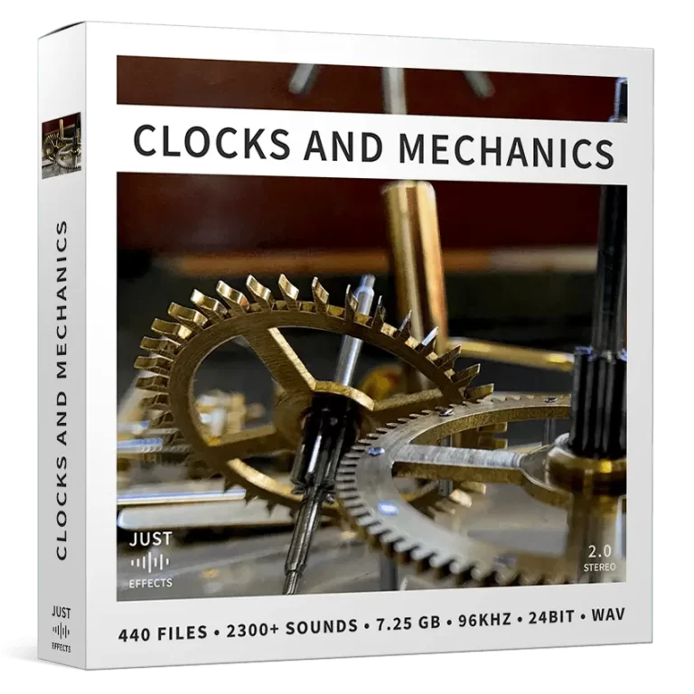 Just Sound Effects – Clocks and Mechanics (WAV)